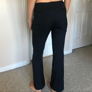 Navy blue trousers